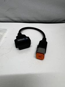 Motorcycle Diagnostic Scanner Adapter Cable for Harley Motorbikes 16pin to 6pin - Picture 1 of 2