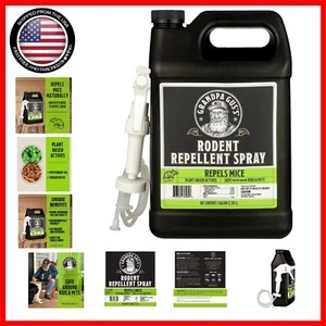 1 Gallon Natural Rodent Repellent with Peppermint & Cinnamon Oil - Safe for Home - Picture 1 of 11
