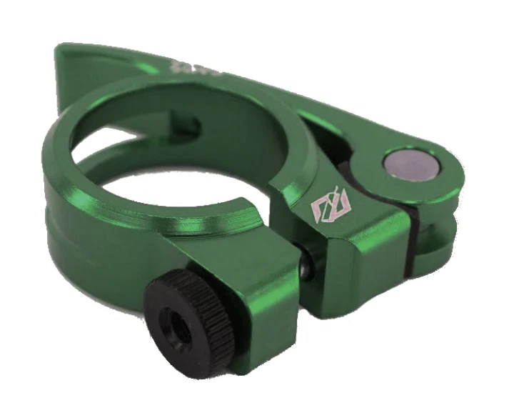 TNT BICICLETAS BMX LIBERACIÓN RÁPIDA TIJA DE SILLÍN ABRAZADERA - 31,8 MM - 1-1/4" VERDE Foto 1 de 1