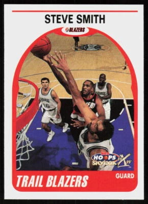 1999 Hoops Decade Steve Smith #7  Basketball  Portland Trail Blazers - Image 1 of 2
