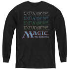 Langarm-T-Shirt Magic the Gathering Retro Logo Repeat - Jugend