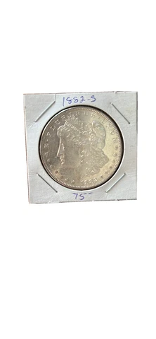 1882 Silver Dollar Coin Cover