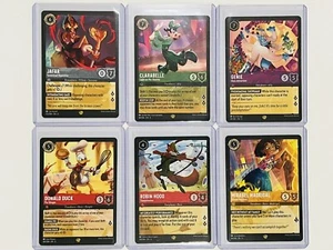 Lorcana Shimmering Skies Legendary - Clarabelle 150/204, Jafar 49/204 & More (6) - Picture 1 of 14