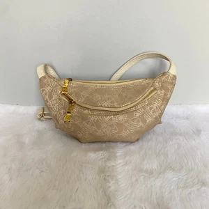Riñonera VIVIENNE WESTWOOD Beige Blanco Orbe Logo Lona - Imagen 1 de 13