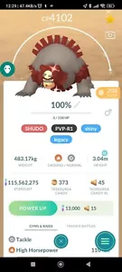 Shiny Ursaluna Legacy ( High Horsepower) Pokemon Trade Go - Bild 1 von 2