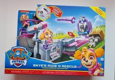 Juego de helicóptero transformador 2 en 1 Paw Patrol Skye’s Ride N Rescue Foto 1 de 4