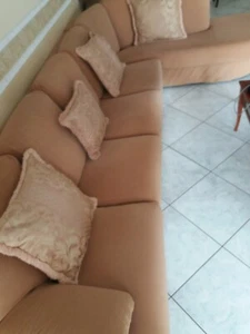 divano angolare tessuto - Foto 1 di 2