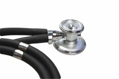 VALUEMED Stethoscope Sprague Rappaport Doctors Cardiologist CE Midnight Black Tube
