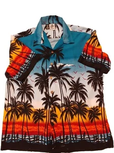 Vintage Hawaiihemd Kennington Rayon Größe XL Large schön! - Bild 1 von 8
