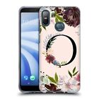 Official Nature Magick Rose Gold Flowers Monogram 2 Gel Case For Htc Phones 1