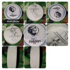 2012  HAPPY HOLIDAYS CAROLINA MANCHESTER MONARCHS AHL WHITE ARENA PUCK 