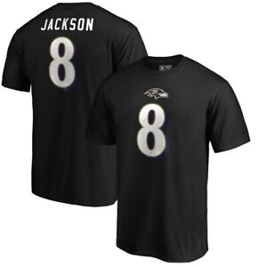 Lamar Jackson Baltimore Ravens Men's Name & Number Tee - NWT - FREE SHIPPING!