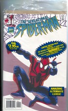 Sensational Spider-Man 1 Marvel 1996 NM Camelot Music Variant Ramones Tape Poly