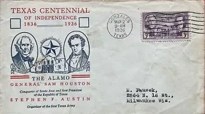 776 Texas The Lone Star State Gonzales Alamo General Sam Houston Stephen Austin - Bild 1 von 1