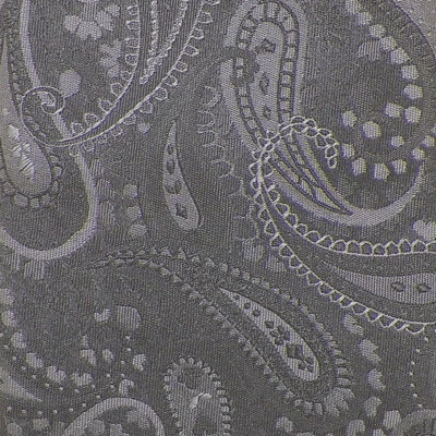 Corbata de seda tejida con punta automática hecha a mano DOLCEPUNTA gris para hombre Italia nueva sin etiquetas Foto 1 de 3