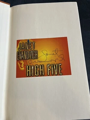 High Five by Janet Evanovich SIGNED BOOKPLATE HC DJ 1st Ed 1st Pring Foto 1 de 4