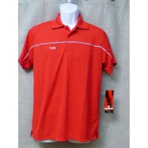 TYR Men’s Tech Short Sleeve Polo with Piping details, S - Picture 1 of 9