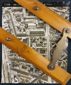 WW2 RAF AERIAL RECONNAISSANCE PHOTO of a MAJOR CITY (544 Squadron) 25th SEP 1944 - Picture 1 of 13