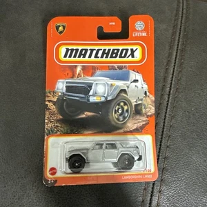 2024 Matchbox 1989 Lamborghini LM002  Silver Lambo Off Road SUV Urus New  - Picture 1 of 1