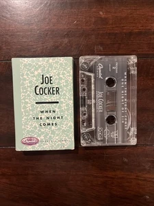 Joe Cocker When The Night Comes Single (Cassette) - Picture 1 of 3