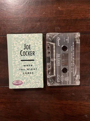 Joe Cocker When The Night Comes Single (Cassette) - Image 1 of 3