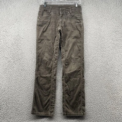 Женские брюки Kuhl 4 стандартного покроя 30x32 коричневые джинсы из денима эластичные гибкие для походов - Изображение 1 из 4