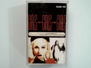 Elvis Costello Girls Girls Girls Volume Two Cassette 1989 Columbia - Picture 1 of 2