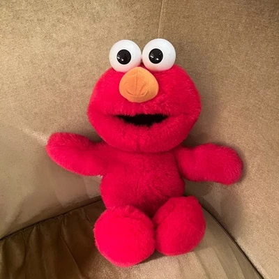 Juguete de peluche Tickle Me Elmo Sesame Street Talking de colección Tyco 1995 Foto 1 de 4