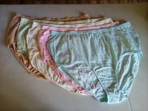 Paquete de 5 pares de bragas calzoncillos de algodón talla 11 surtidas Comfort Choice nuevas sin etiquetas - Imagen 1 de 1