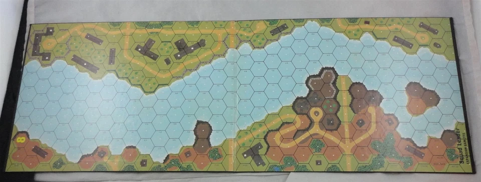 Advanced Squad Leader: Expansion Gamette Map #8 ONLY Avalon Hill - Image 1 of 1