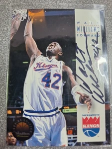 Skybox Premium 1993-94 - Walt Williams #161 autógrafo C700 - Imagen 1 de 2