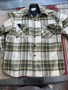 Camicia vintage K-Mart in flanella di lana uomo media. - Foto 1 di 13