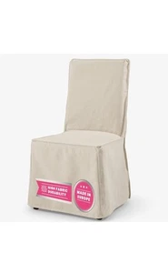 Henriksdal Chair Cover with Skirt – Replacement for IKEA Henriksdal Dining Ch... - Picture 1 of 6