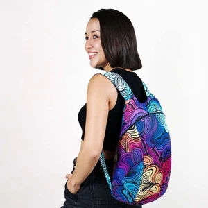 Mochila Nanobag Mochila Psicodélica Ultraligera con Cremallera - Imagen 1 de 4