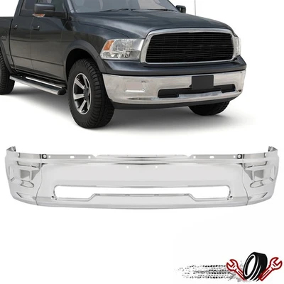 For Dodge Ram 1500 2009-2012 Front Bumper Face Bar Chrome #55112627AA #CH1002387 Foto 1 de 4