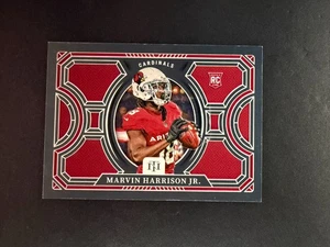 Marvin Harrison Jr 2024 Panini National Treasures Silver Treasure Hunt /25 RC - Picture 1 of 2