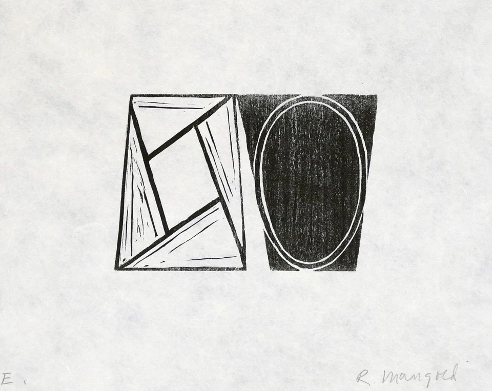 Robert MANGOLD, Ohne Titel III - Holzschnitt - Bild 1 von 1