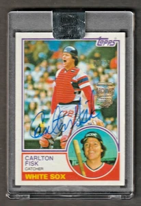 Carlton Fisk 2017 Archives Autogramm Auto #23/23 Chicago White Sox HOFer - Bild 1 von 2