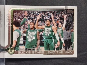 Fear the Deer Milwaukee Bucks 2025-26 Topps Basketball #281 - Picture 1 of 2
