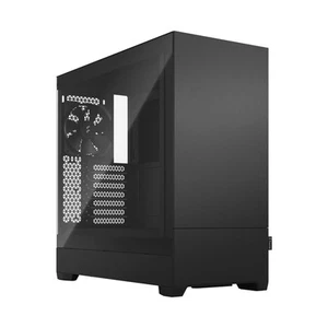 Fractal Design Pop Silent Black - Tempered Glass Clear Tint – Bitumen Panel and - Picture 1 of 9