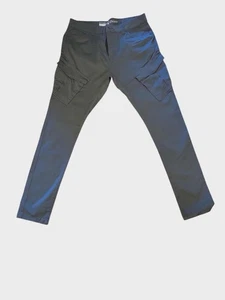 New BAUHAUS Genuine Quality Deluxe 5 Pocket Slim Fit DENIMWORKS Pants - Picture 1 of 5