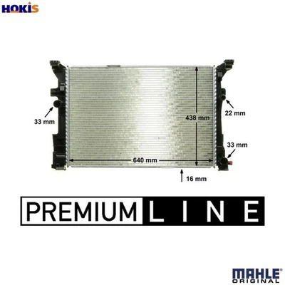 RADIATOR ENGINE COOLING CR 2169 000P FOR MERCEDES-BENZ GLA-CLASS/SUV B-CLASS - Image 1 of 4