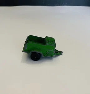 VINTAGE TOOTSIETOY GREEN UTILITY TRAILER - Picture 1 of 6