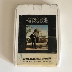 Johnny Cash The Holy Land Columbia TC8 8-Track Tape Cartridge Vintage Preowned - Picture 1 of 3