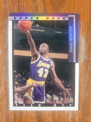 1993-94 Upper Deck - Team Mvp James Worthy #TM13 LA Lakers - Изображение 1 из 2