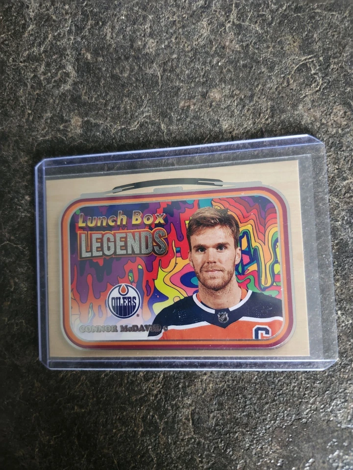 2022-23 Upper Deck Series 2 Lunch Box Legends Connor McDavid Card# LB-20 - Image 1 of 2