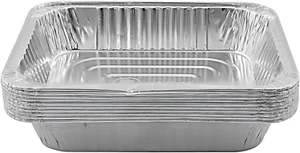 Jetfoil Aluminum Foil Steam Table Pans, Half Size Deep, 9x13 Pans (10 Pack) - Picture 1 of 12