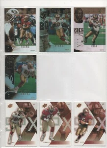 UD SPX NFL AMERICAN FOOTBAL SAN FRANCISCO 49ERS 1999-2012 BASE CARD COLLECTION - Picture 1 of 5