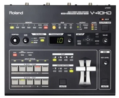 Roland Multi-Format Video Switcher V-40HD - Image 1 of 2
