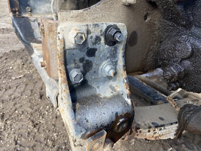 80s International S2300 Driver Front Leaf Spring Mounts (2) - Image 1 of 2